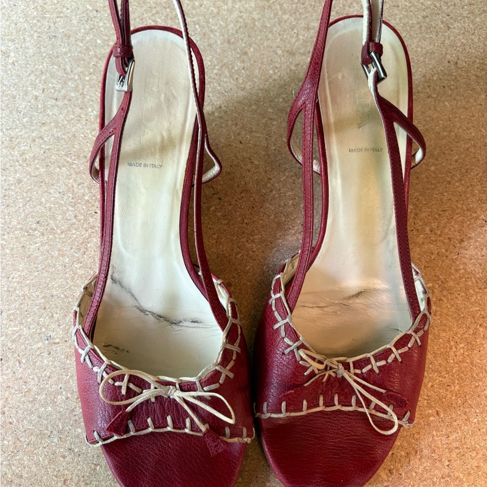 Prada wedge sandals